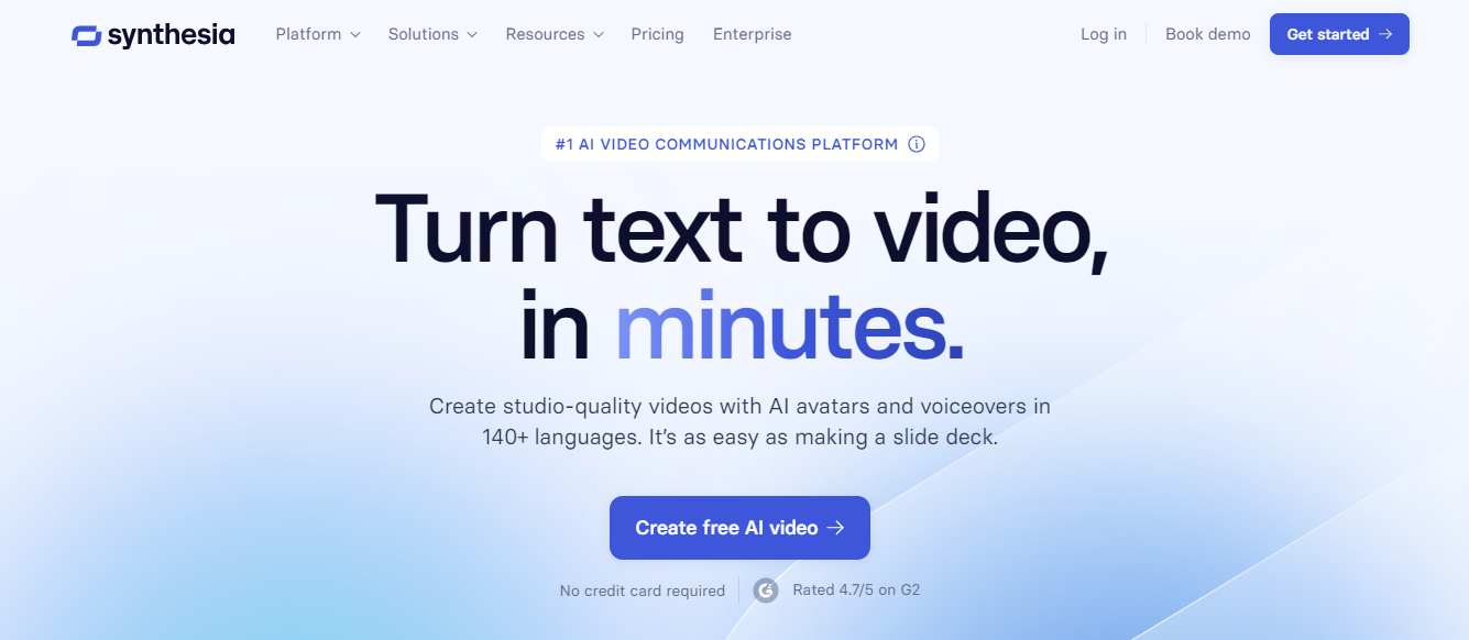 synthesia - How to Generate AI Voiceover for Video