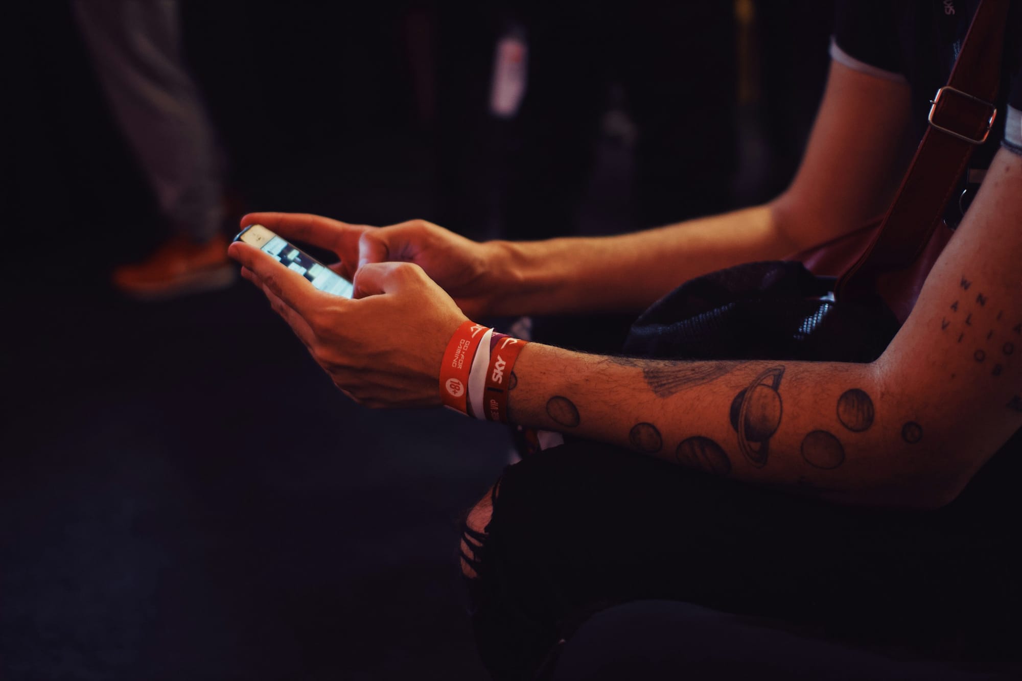 Person Using Phone - Viral Instagram Reels