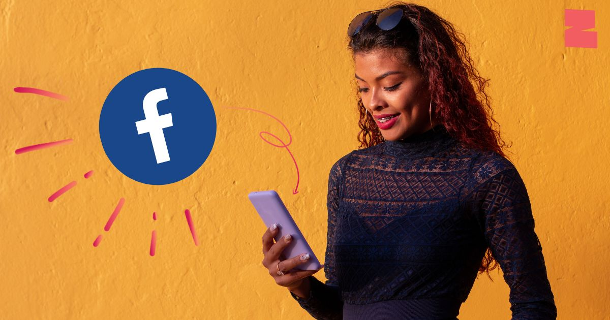 woman using facebook - How Do Reels Work on Facebook