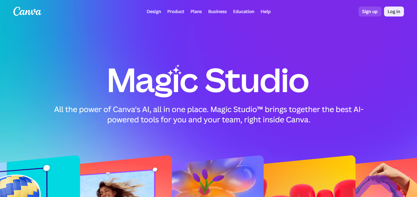canva - Best AI For Social Media Content Creation
