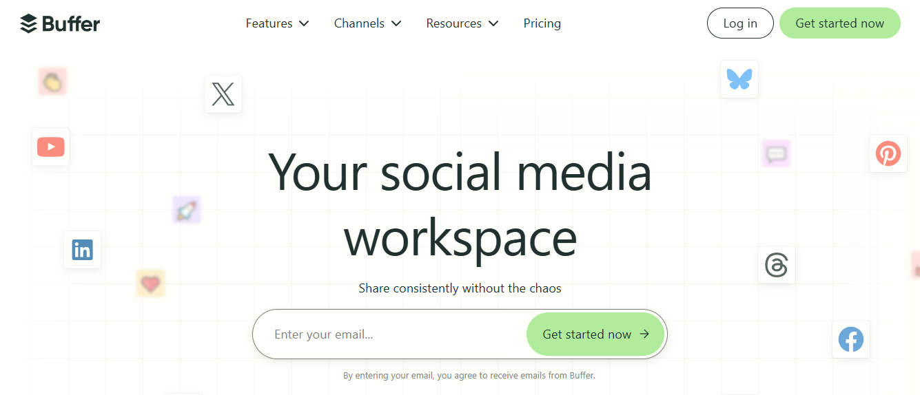 buffer - Best AI For Social Media Content Creation