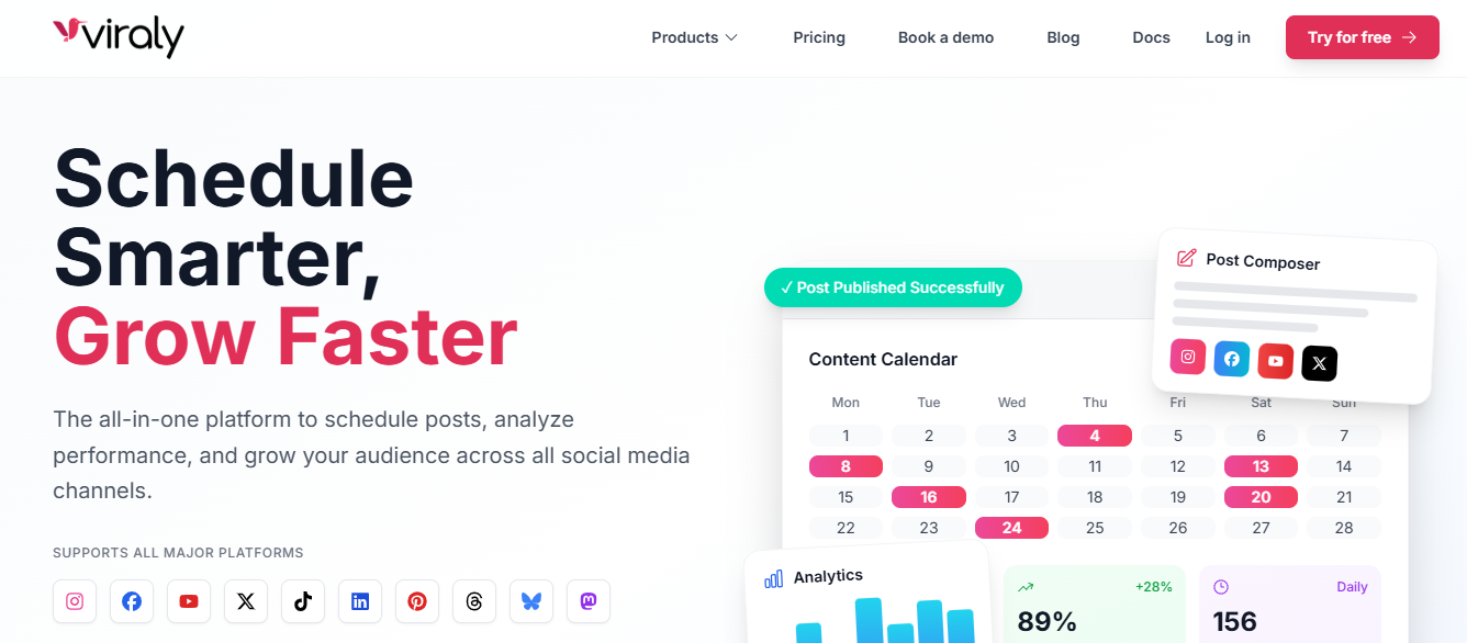 viraly - What Is A Social Media Content Calendar