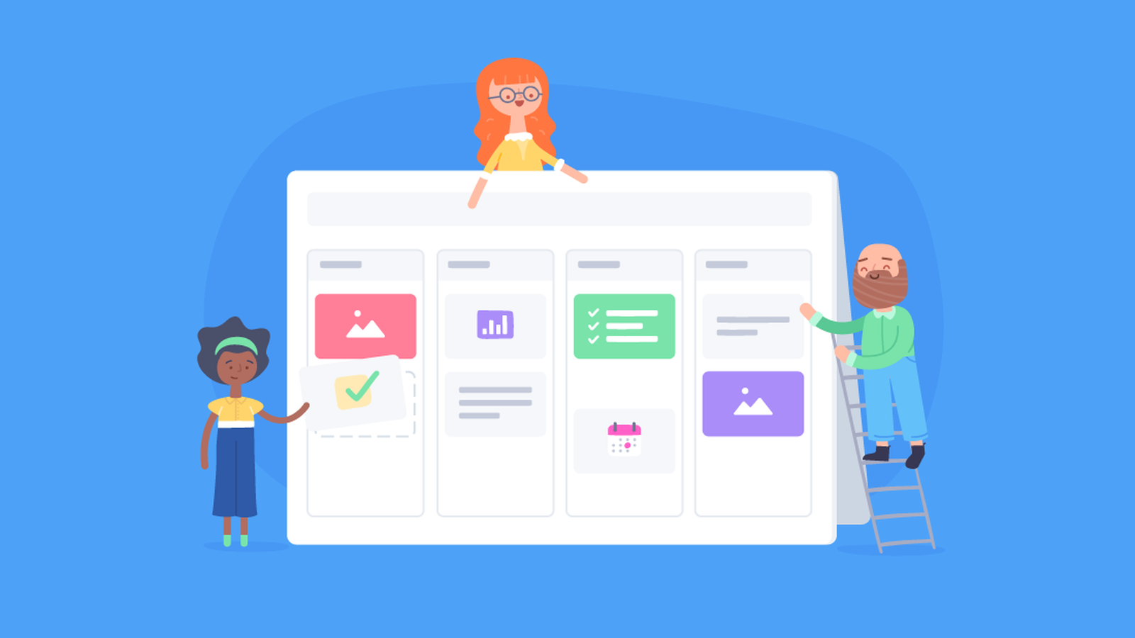 content calender illustration - 30 Day Social Media Content Calendar