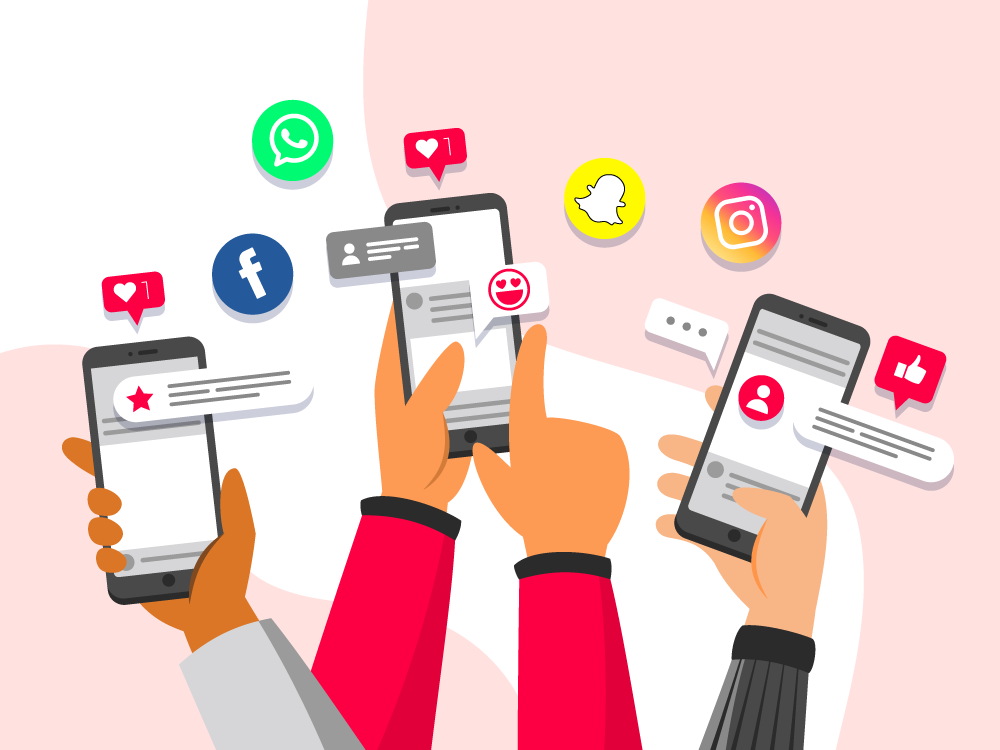 social media apps - Content Pillars for Social Media