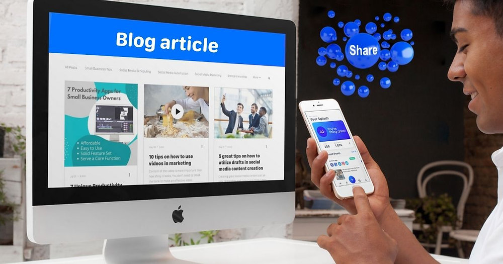 man smiling - How To Repurpose Blog Content For Social Media