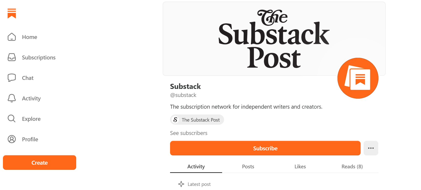substack - Best Social Media Platforms For Content 