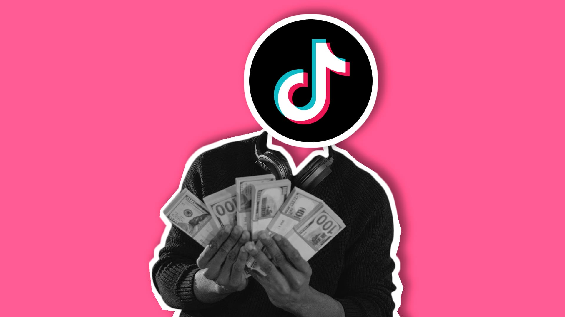 man holding money - TikTok Creator Program Requirements
