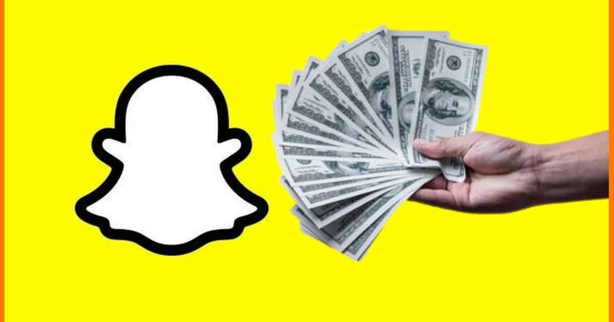 dollar bills with snapchat app - How Much Does Snapchat Pay Per 1,000 Views