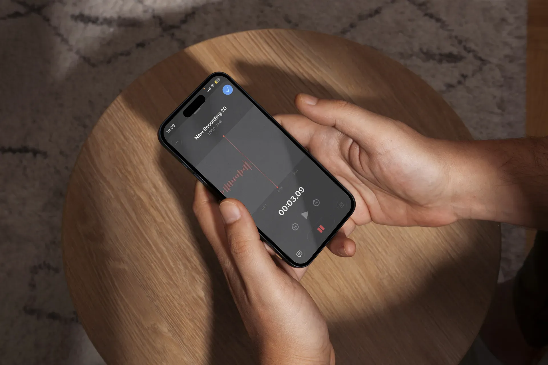 how to voice over a video on iphone