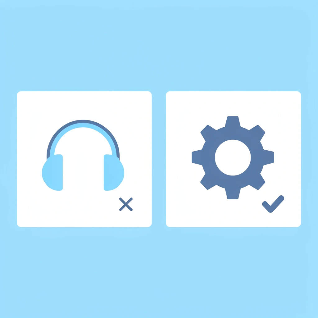 Comparison showing default AI voice settings resulting in slow growth versus optimized settings leading to higher retention