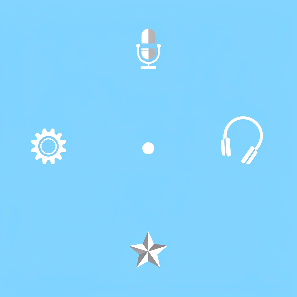 Compass with four cardinal points representing the four key aspects of professional AI voiceovers: speed control, emphasis, emotional tone, and strategic control