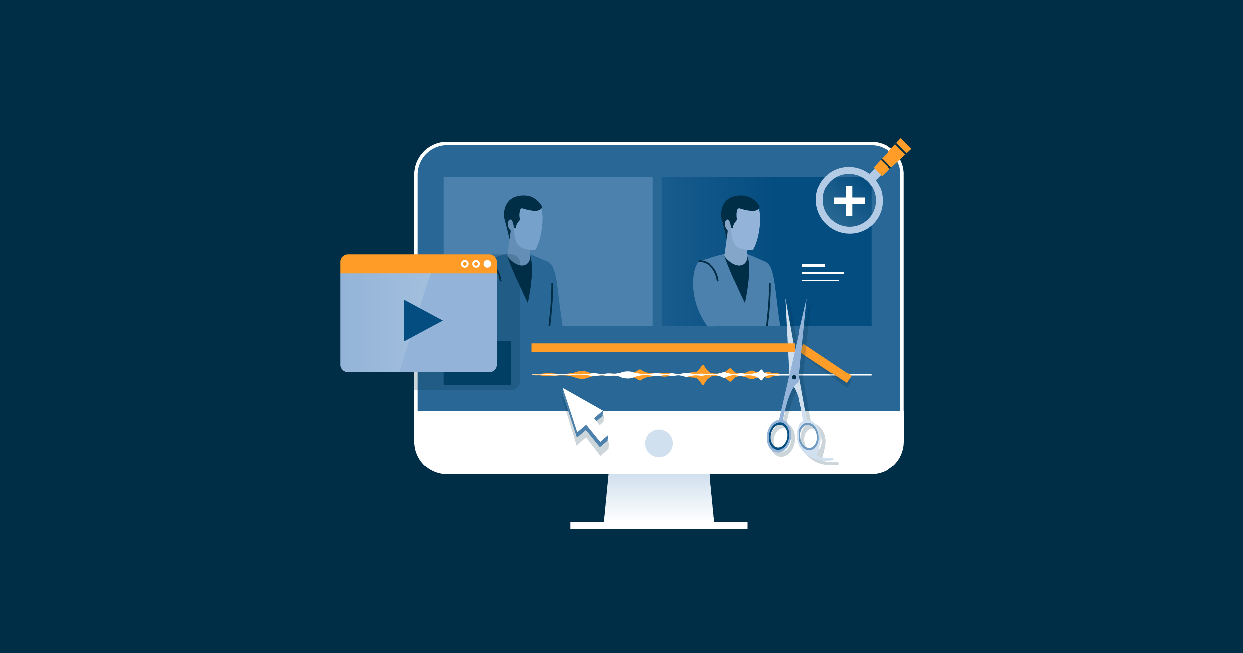 person learning editing - How to Start Editing Videos