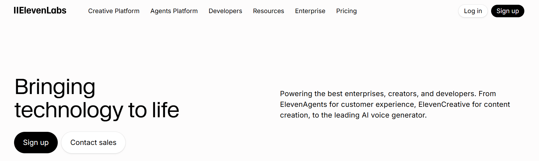 eleven lab -  Best AI Voice Generator App