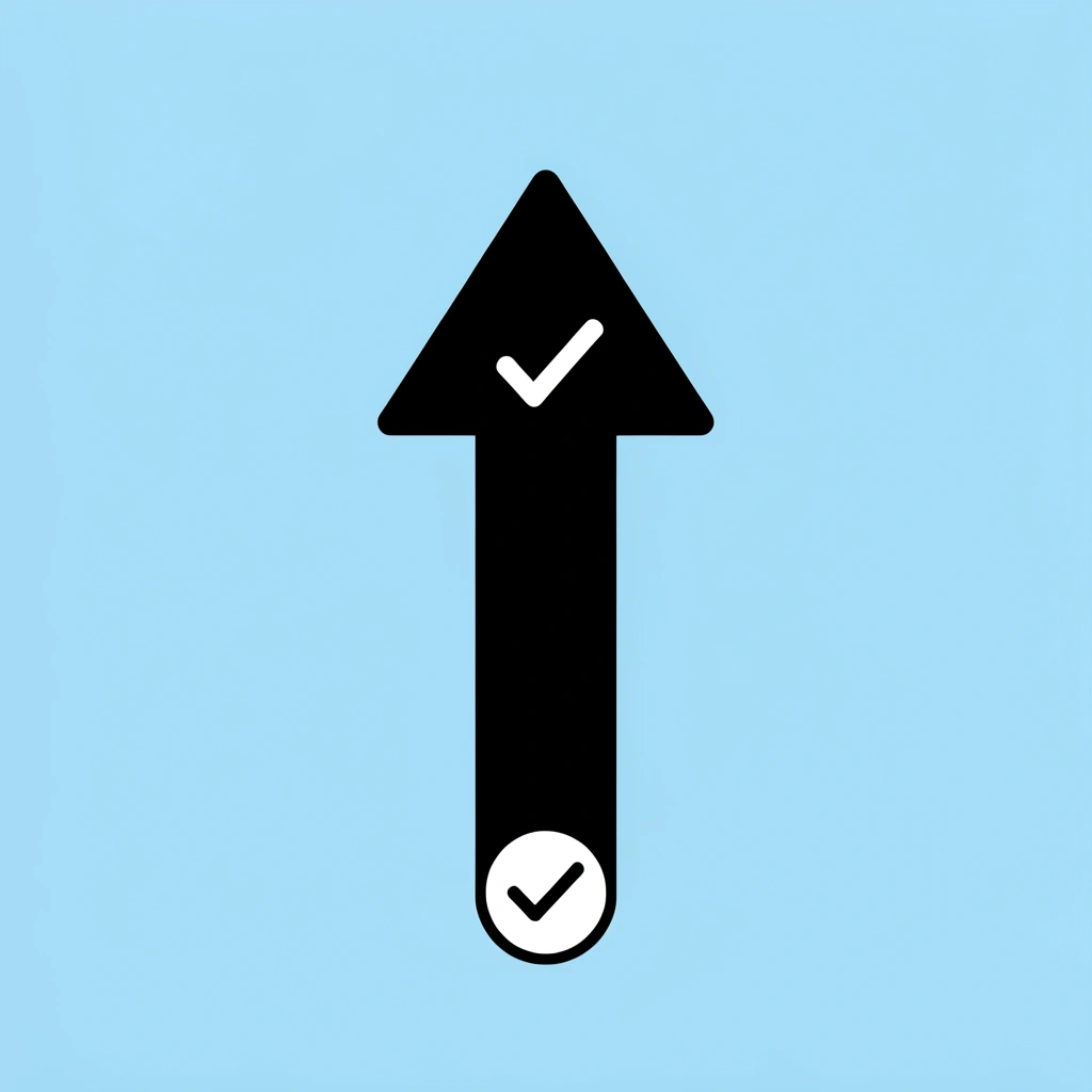 Upward arrow showing growth from baseline to 300% increase in content posting frequency