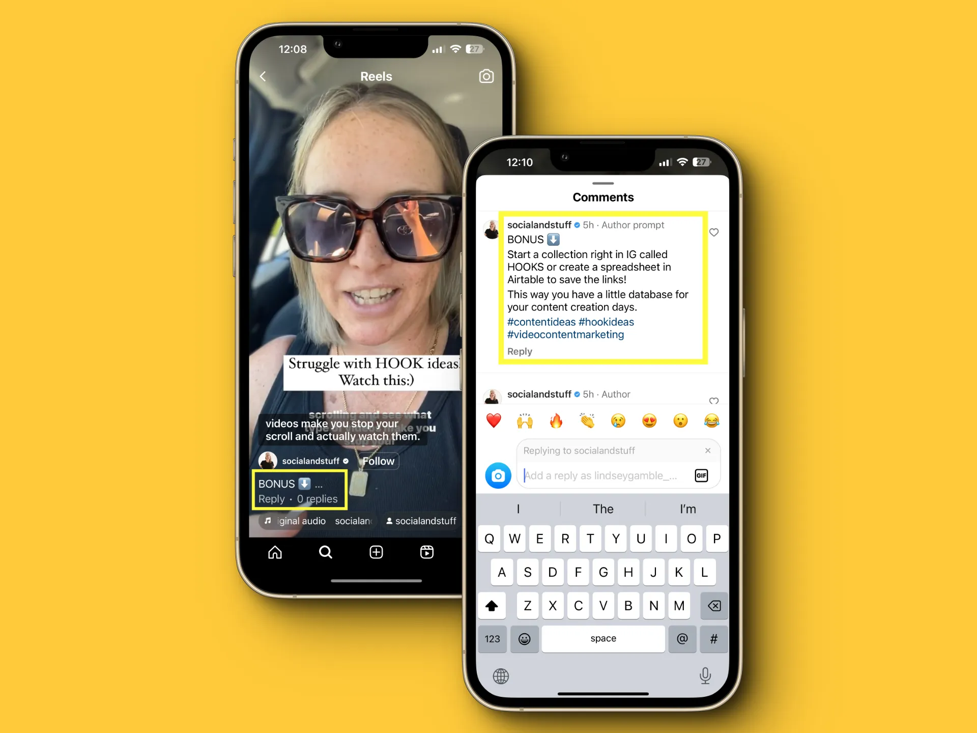 instagram reel caption ideas