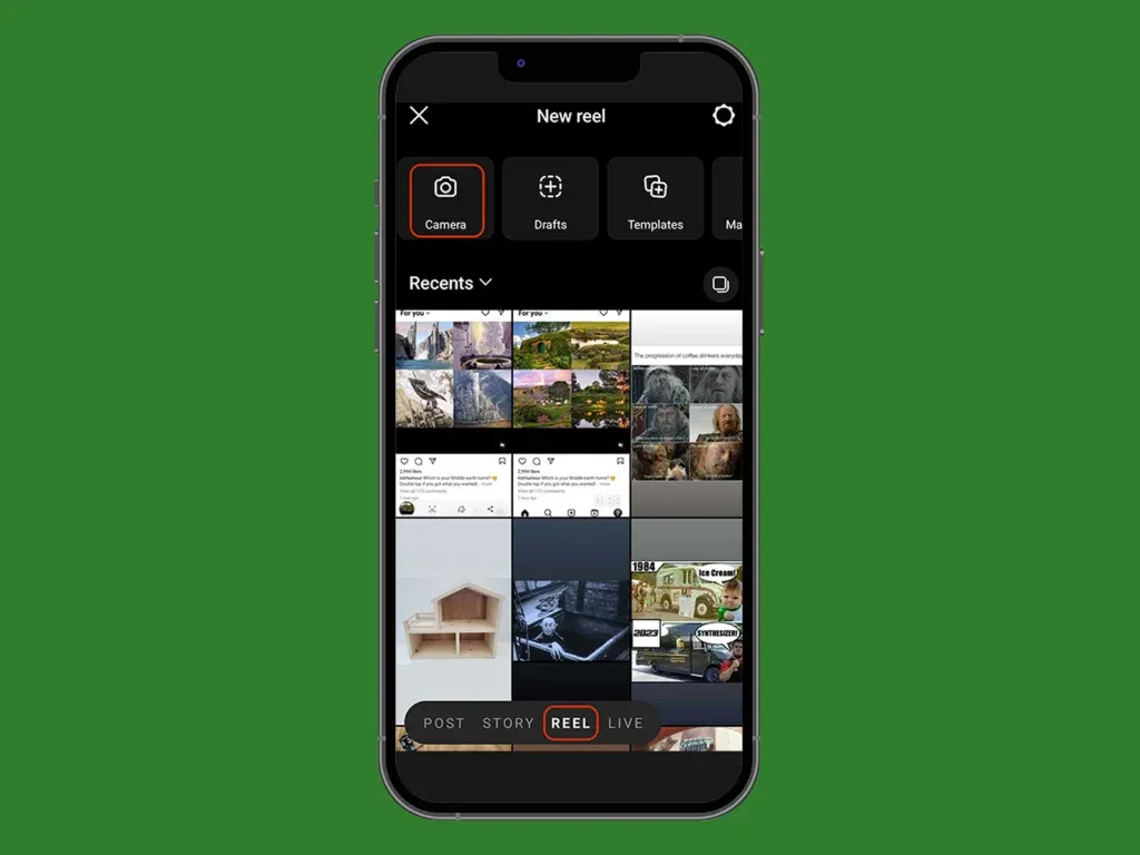 how to create a reel on instagram