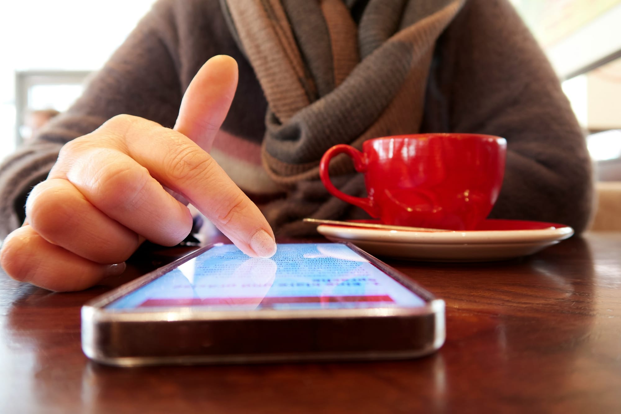 Person Using Phone - Viral Content Ideas