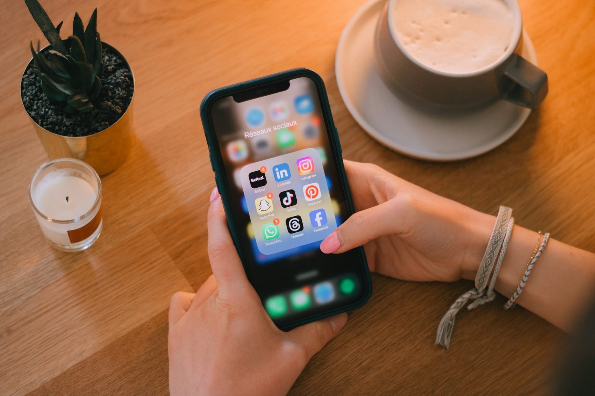 Person Using Phone - Short Form Content Ideas