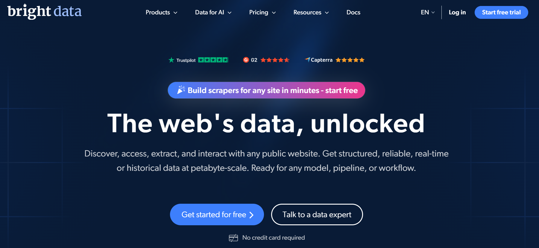 bright data - ScrapingBee Alternatives