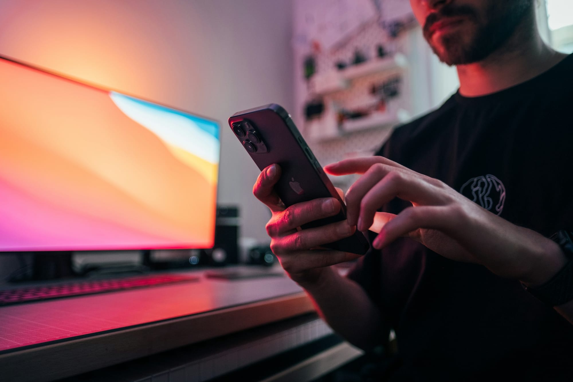 Person Using Phone - What is Brainrot Content