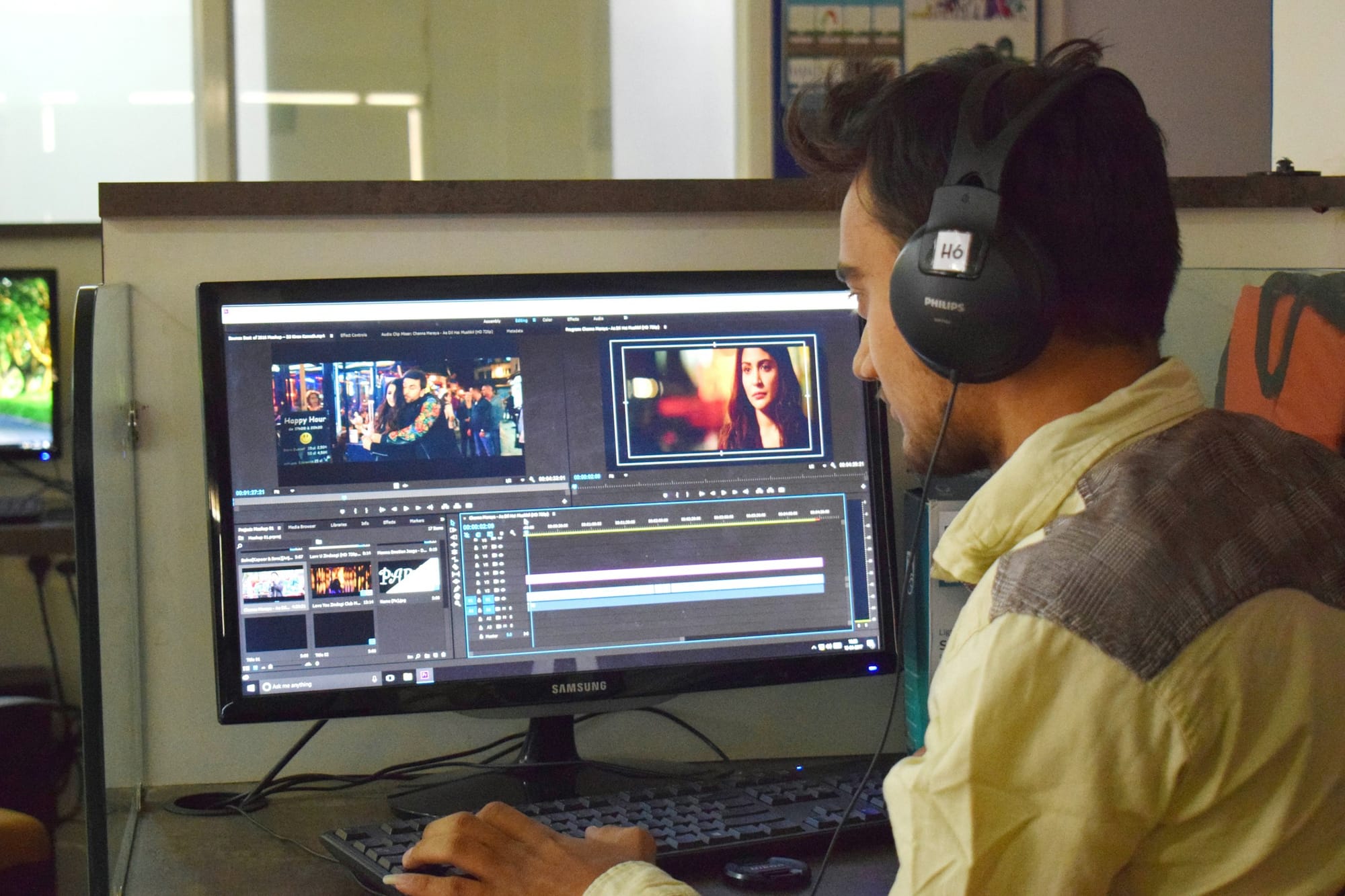 Person Editing - Clipping a YouTube Video