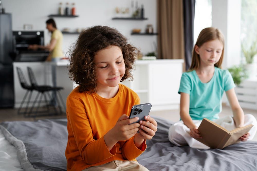 a child using an iphone - How to Download Age-Restricted YouTube Videos