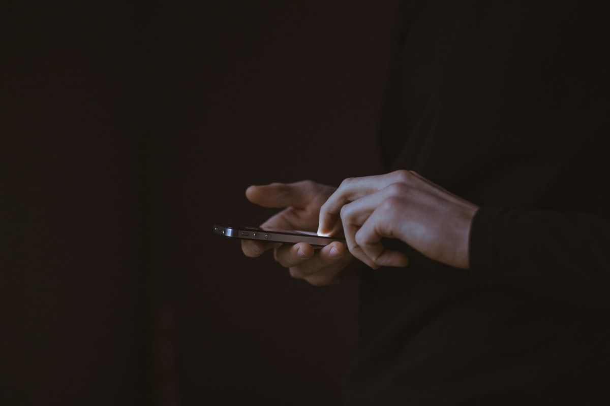 Person Using Phone - Social Media Post Ideas
