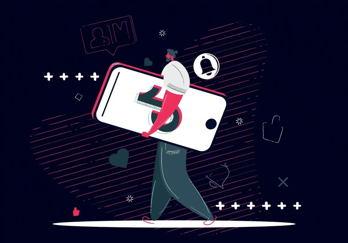 man moving - TikTok Content Creation Tips