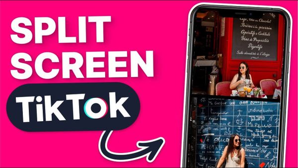 How to create Tiktok split screen videos using AI