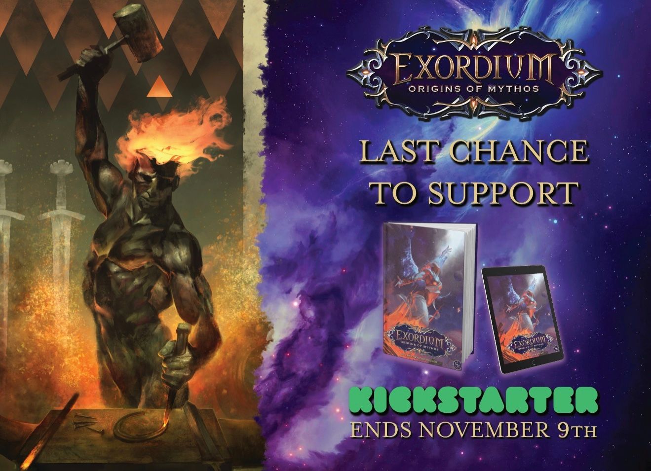 Promotional image for the EXORDIUM Kickstarter