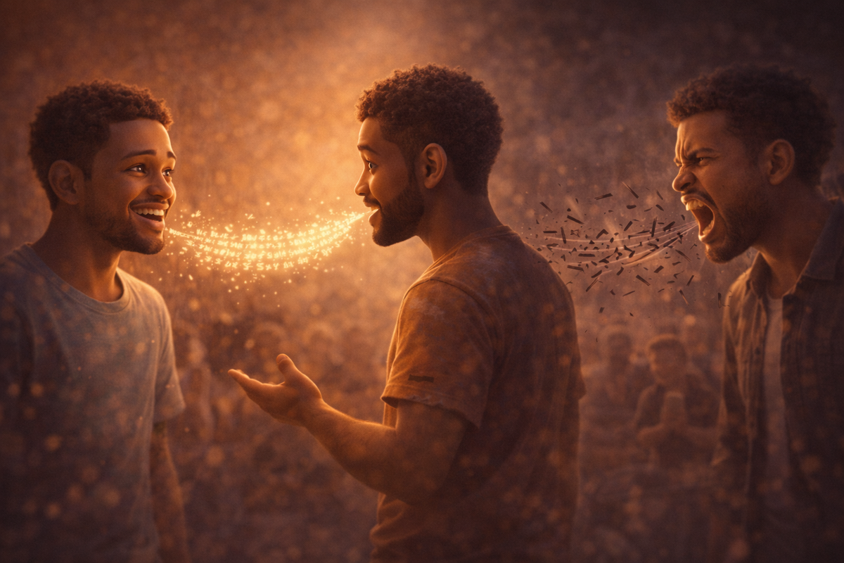 Tu ne parles pas à tout le monde de la même manière.