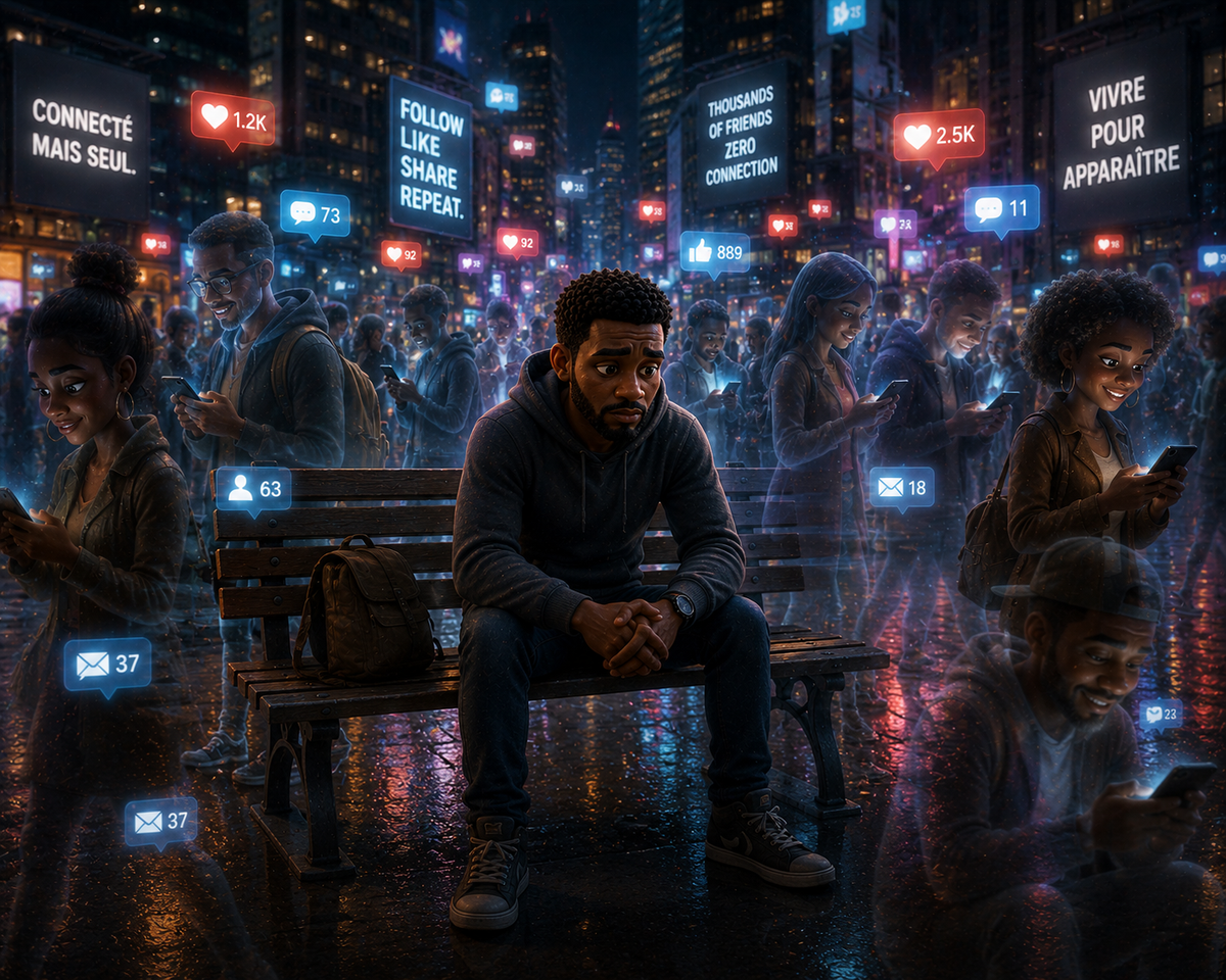 On peut être entouré et mourir de solitude
