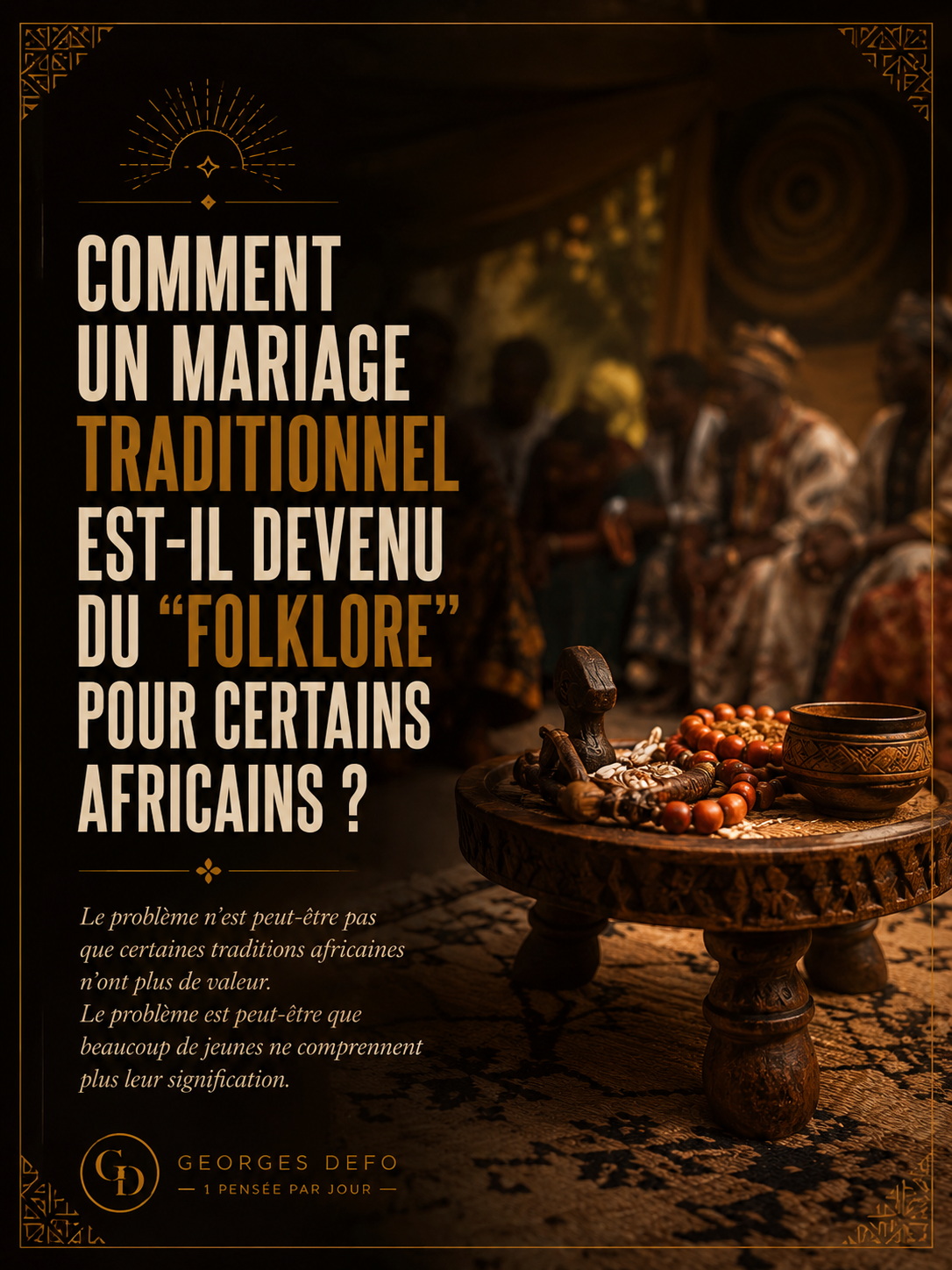 À quel moment avons-nous commencé à avoir honte de nos propres symboles ?