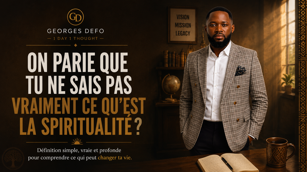 La spiritualité, c’est quoi au fond ?