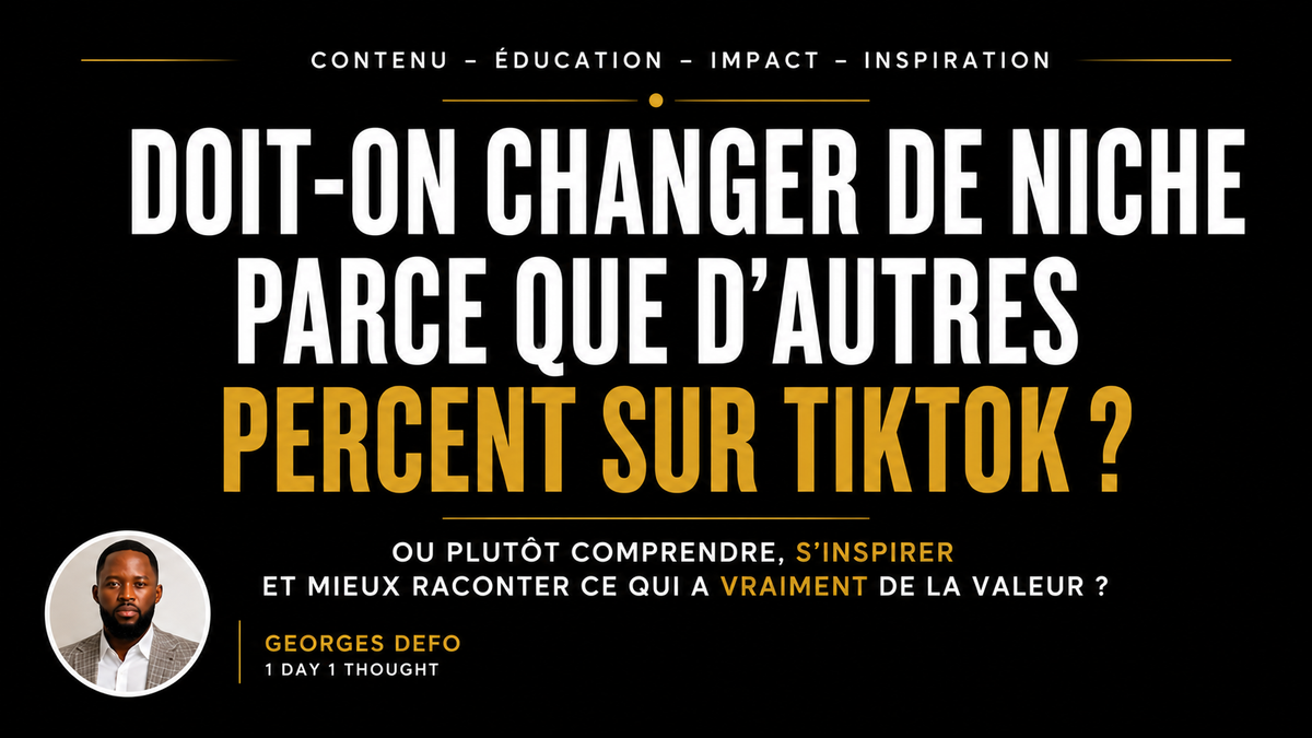 Les créateurs éducatifs doivent-ils changer de niche ?