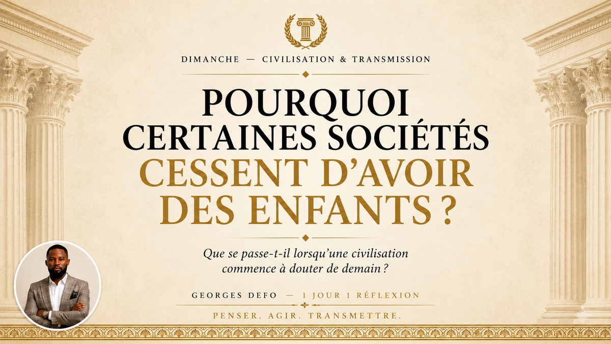 Pourquoi certaines sociétés cessent-elles d’avoir des enfants ?