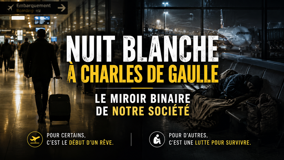 Une nuit à Charles de Gaulle