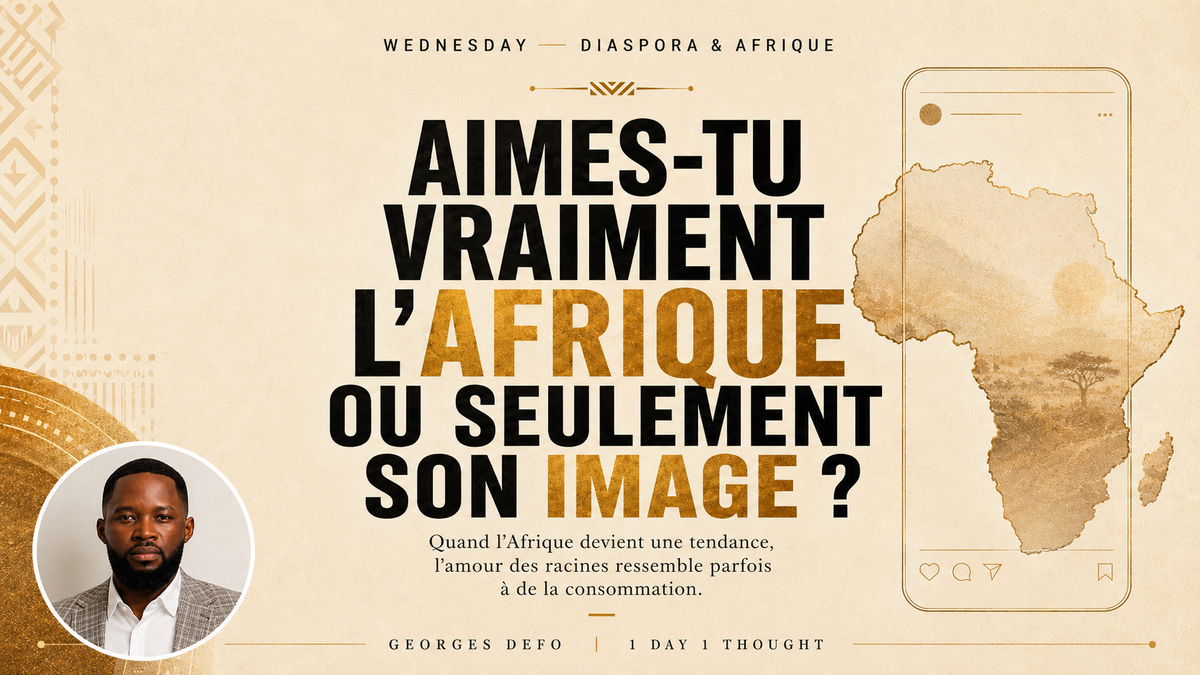 Aimes-tu vraiment l’Afrique ou seulement son image ?