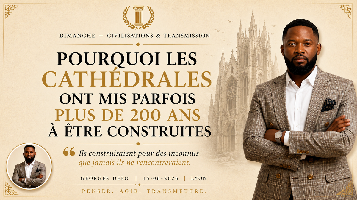 Pourquoi les cathédrales ont mis parfois plus de 200 ans à être construites