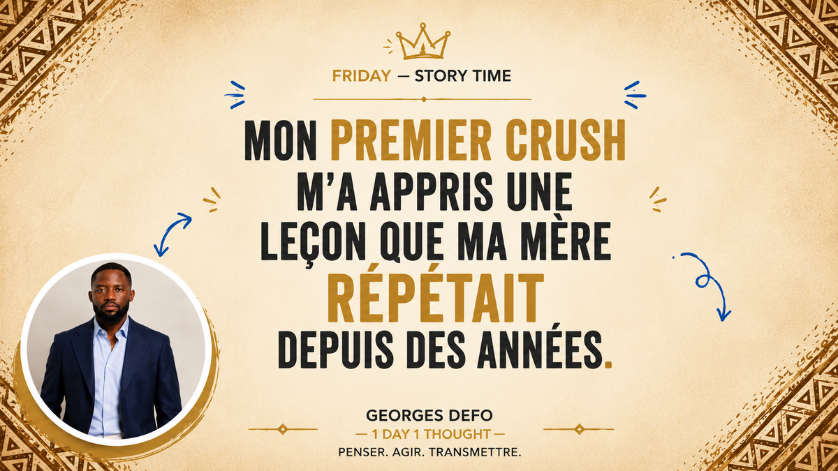 Le jour où j’ai enfin eu honte de sortir torse nu.