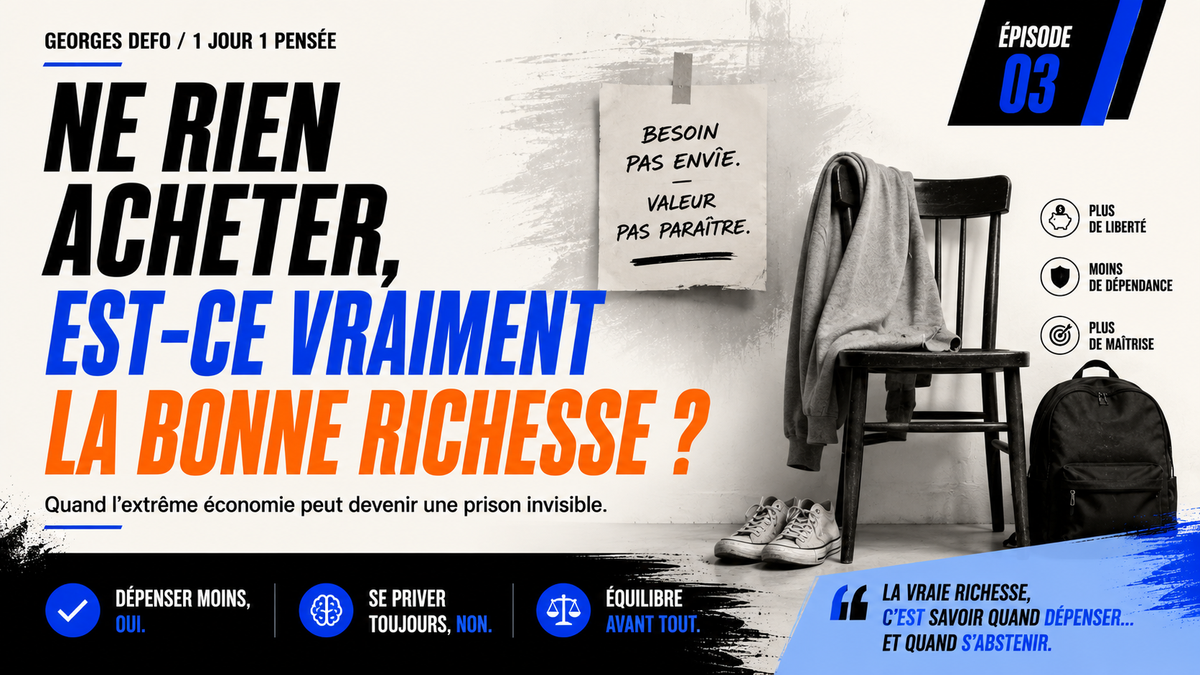 Dis-moi comment tu consommes, je te dirai comment tu penses