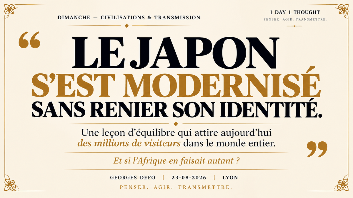 Se moderniser sans disparaître