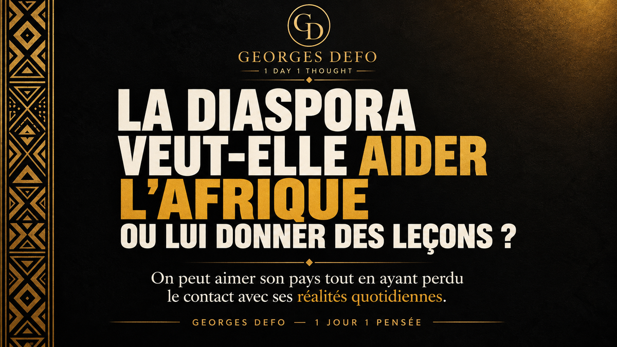 La diaspora veut-elle aider l’Afrique ou lui donner des leçons ?