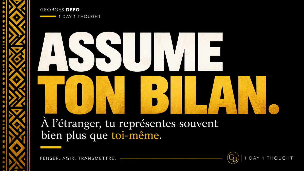 Assume ton bilan
