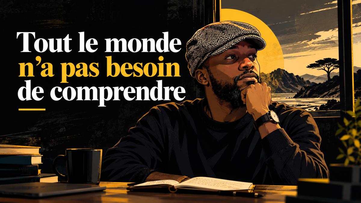 Tout le monde n’a pas besoin de comprendre