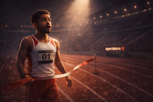 La plupart des gens ne courent pas après leurs rêves.