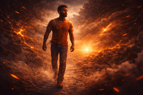 Continue. Même quand ça brûle.