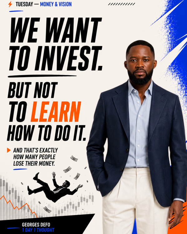 On veut investir mais pas apprendre à le faire.