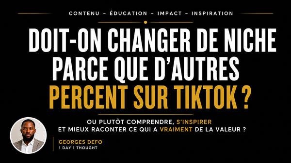 Les créateurs éducatifs doivent-ils changer de niche ?