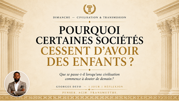 Pourquoi certaines sociétés cessent-elles d’avoir des enfants ?